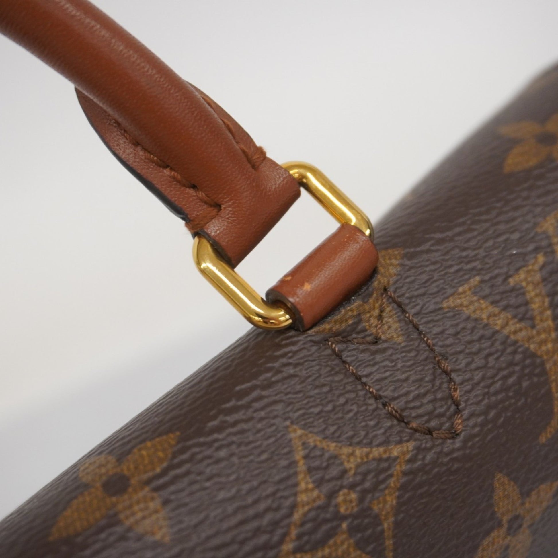 Louis Vuitton Vaugirard, Brown, Canvas, handbag