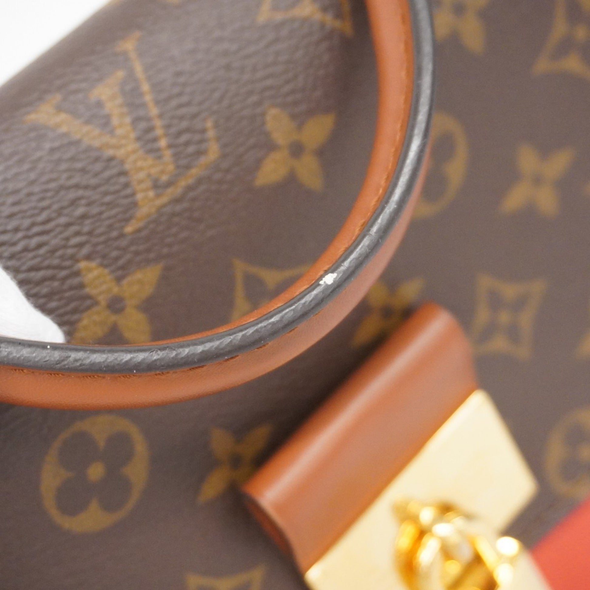 Louis Vuitton Vaugirard, Brown, Canvas, handbag