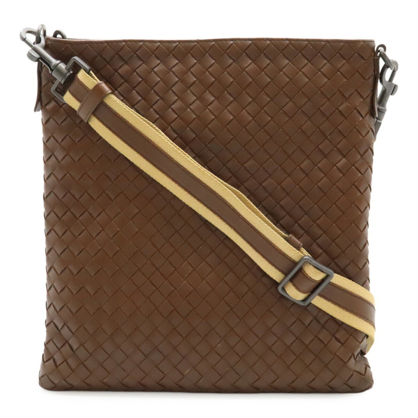 Bottega Veneta Intrecciato, Brown, Leather, shoulder