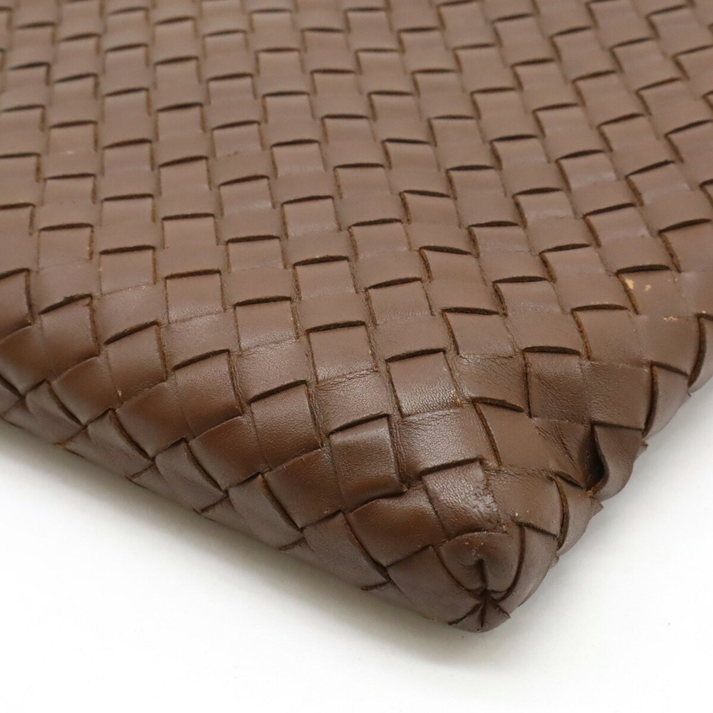 Bottega Veneta Intrecciato, Brown, Leather, shoulder