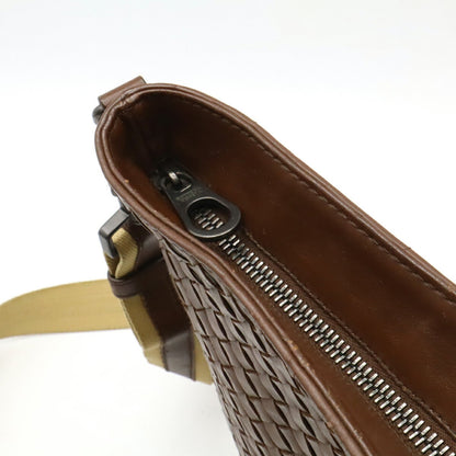 Bottega Veneta Intrecciato, Brown, Leather, shoulder