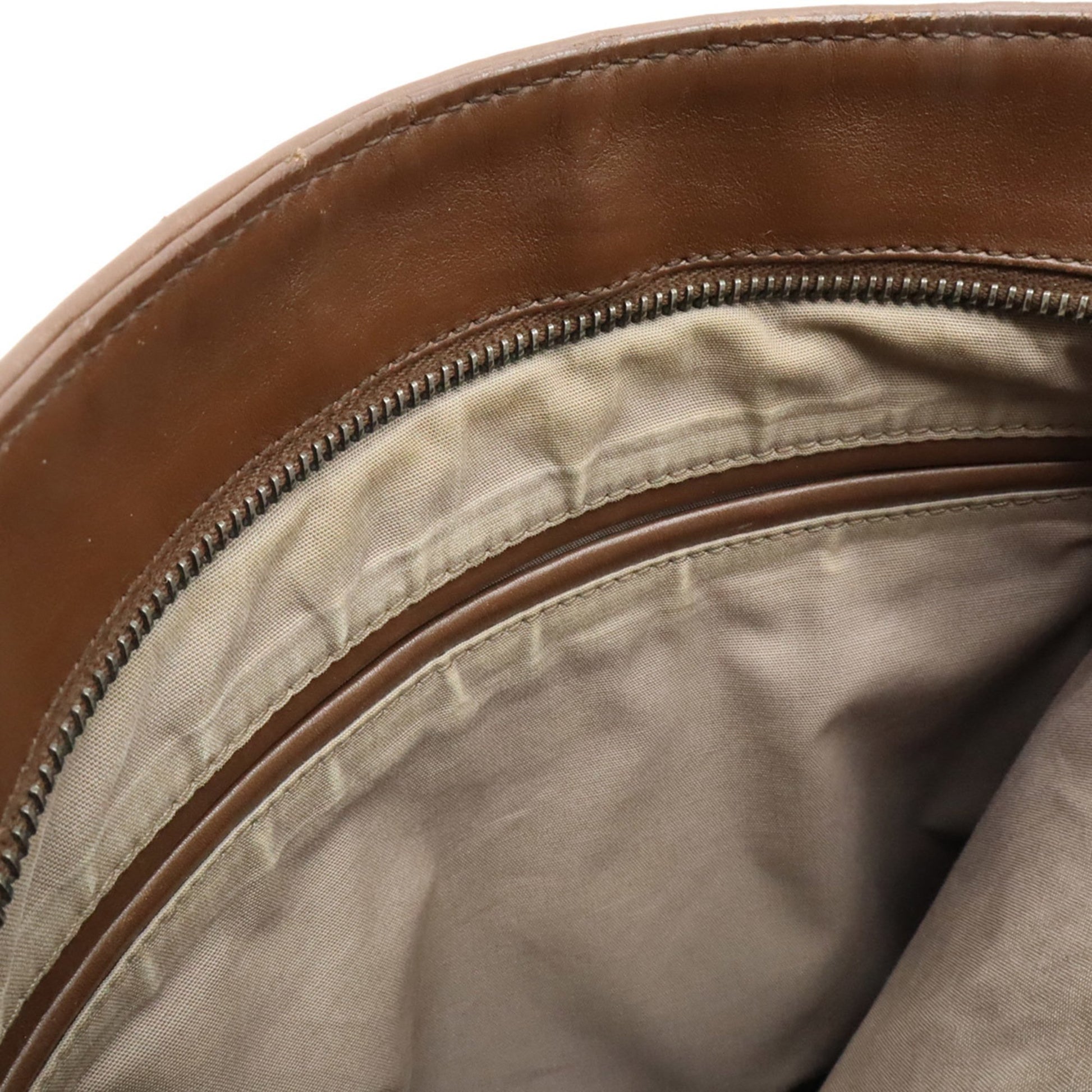 Bottega Veneta Intrecciato, Brown, Leather, shoulder