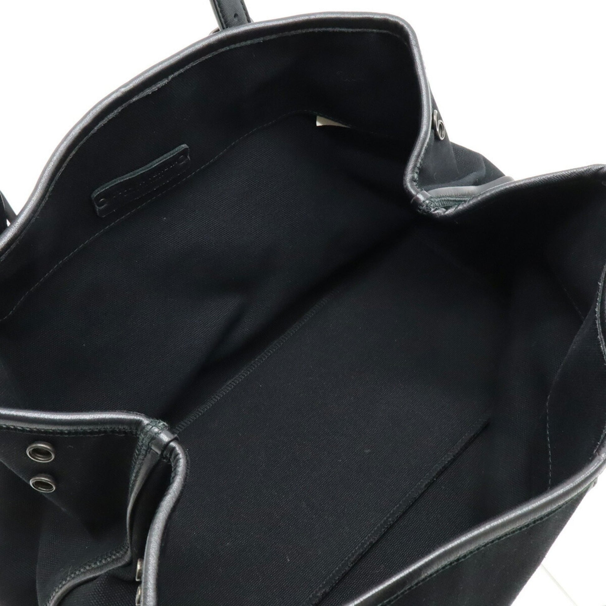 Bottega Veneta Vernice, Black, Canvas, tote