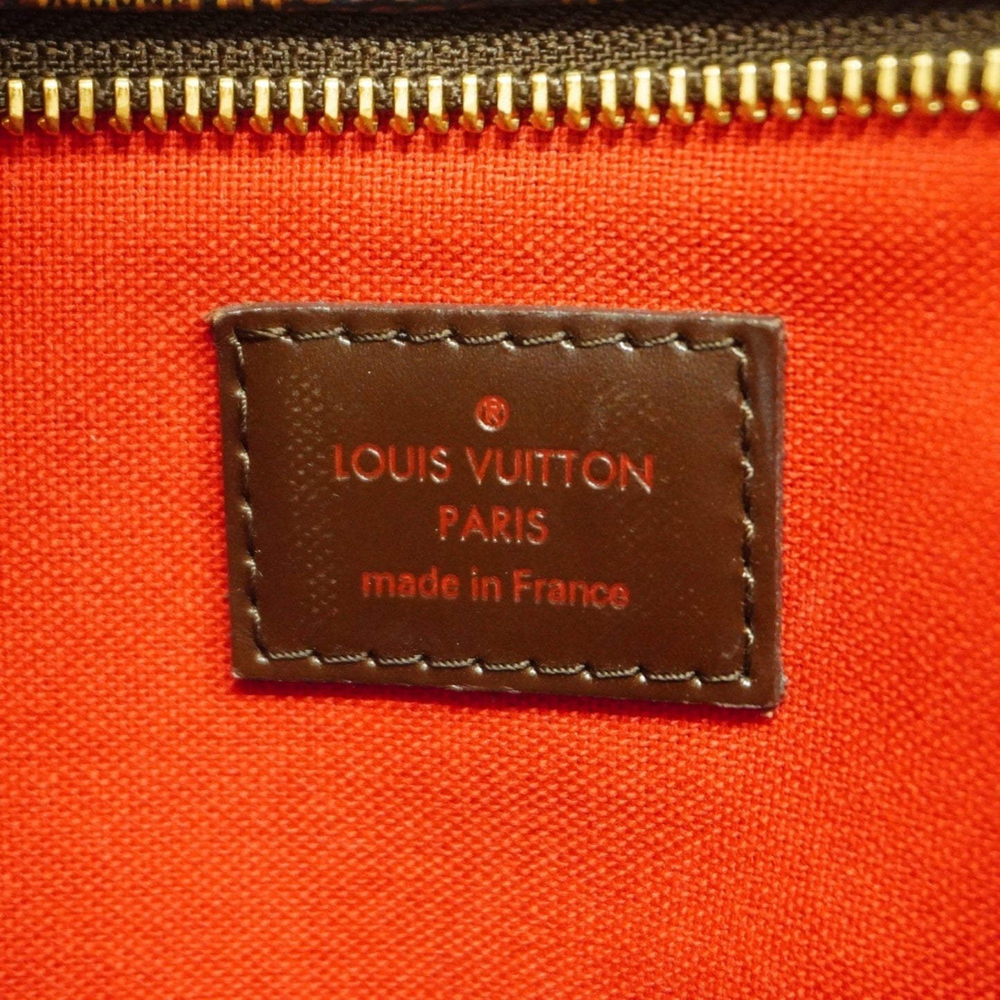 Louis Vuitton Bloomsbury, Brown, Canvas, shoulder