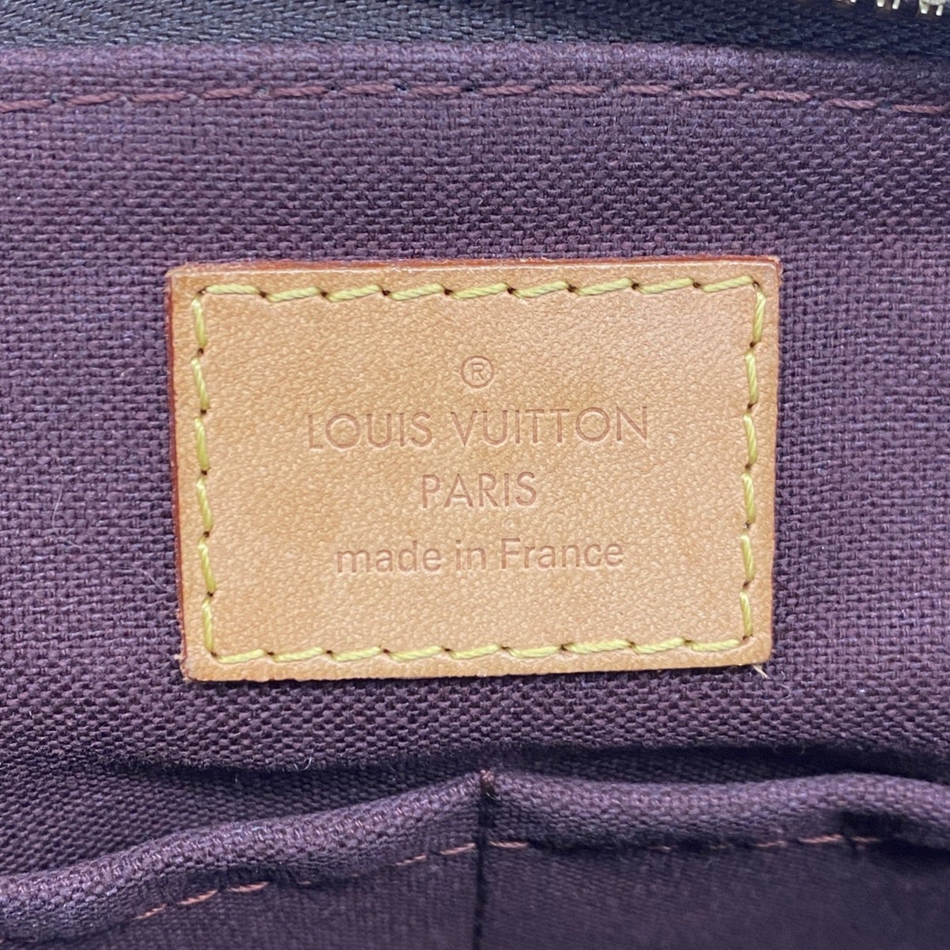 Louis Vuitton Turenne, Brown, Canvas, handbag