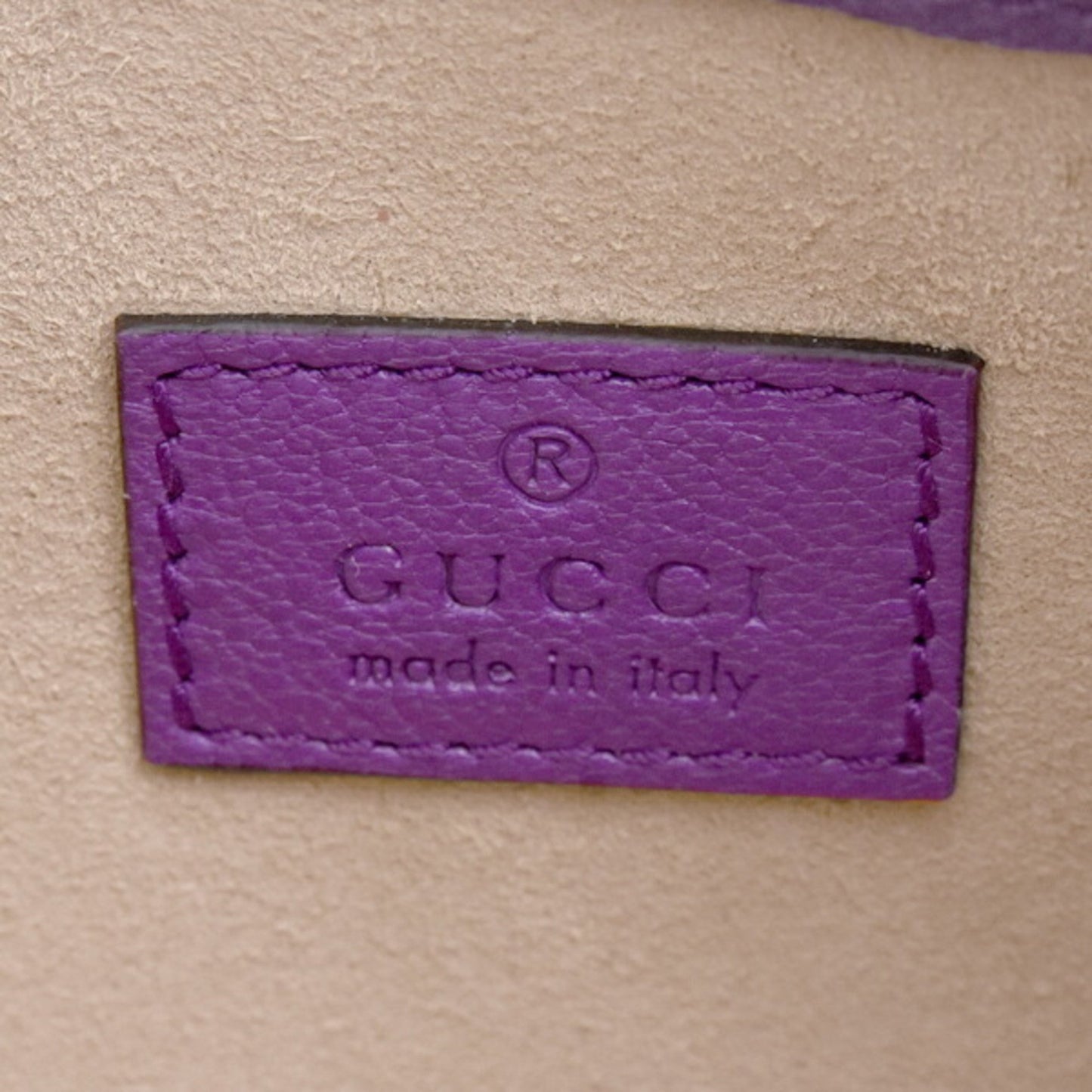 Gucci Aphrodite, Purple, Leather, shoulder