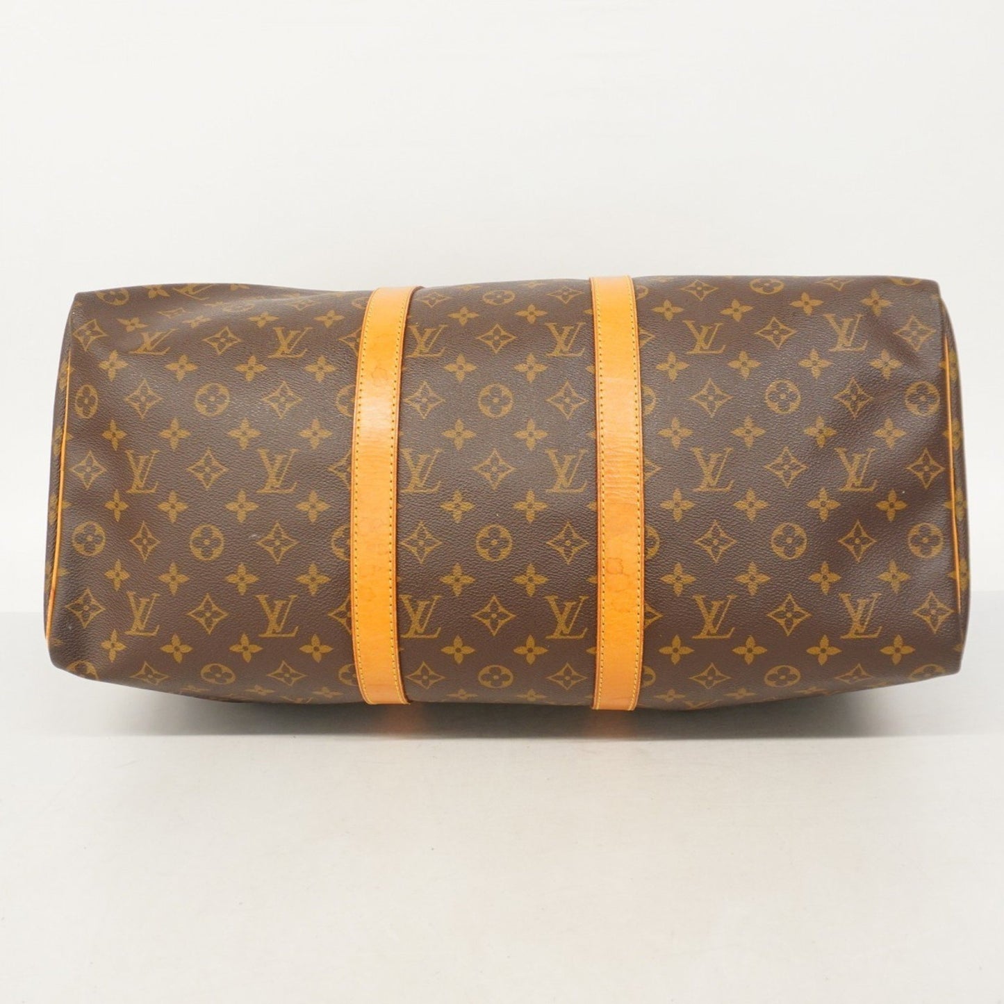 Louis Vuitton Keepall 50, Brown, Canvas, travel