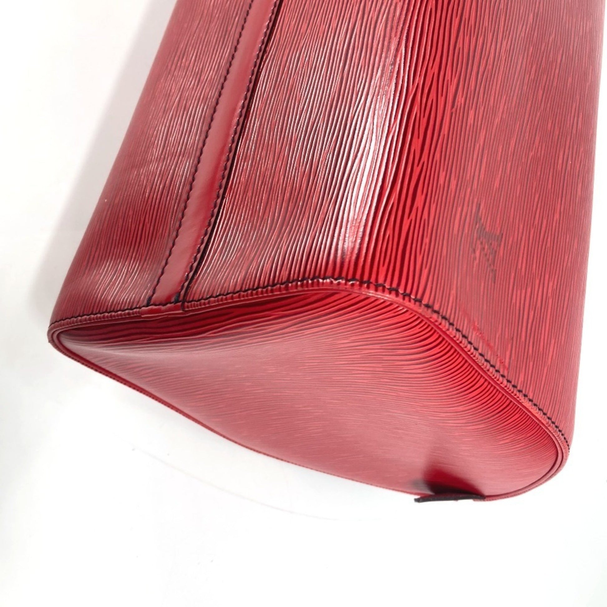Louis Vuitton Speedy 30, Red, Leather, handbag