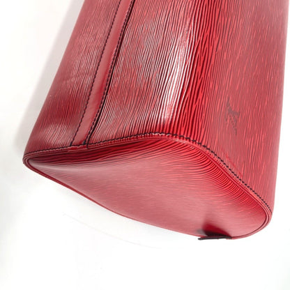 Louis Vuitton Speedy 30, Red, Leather, handbag