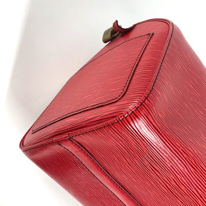 Louis Vuitton Speedy 30, Red, Leather, handbag