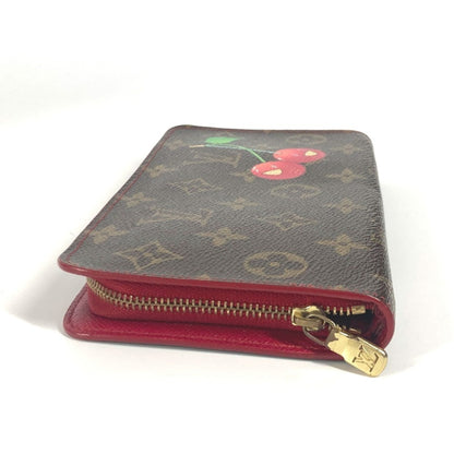 Louis Vuitton Porte monnaie Zippy, Brown, Canvas, wallet