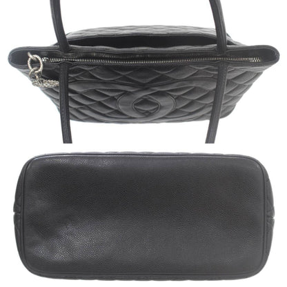 Chanel Medaillon, Black, Leather, tote