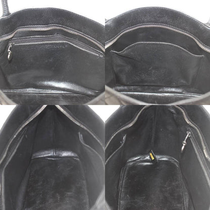 Chanel Medaillon, Black, Leather, tote