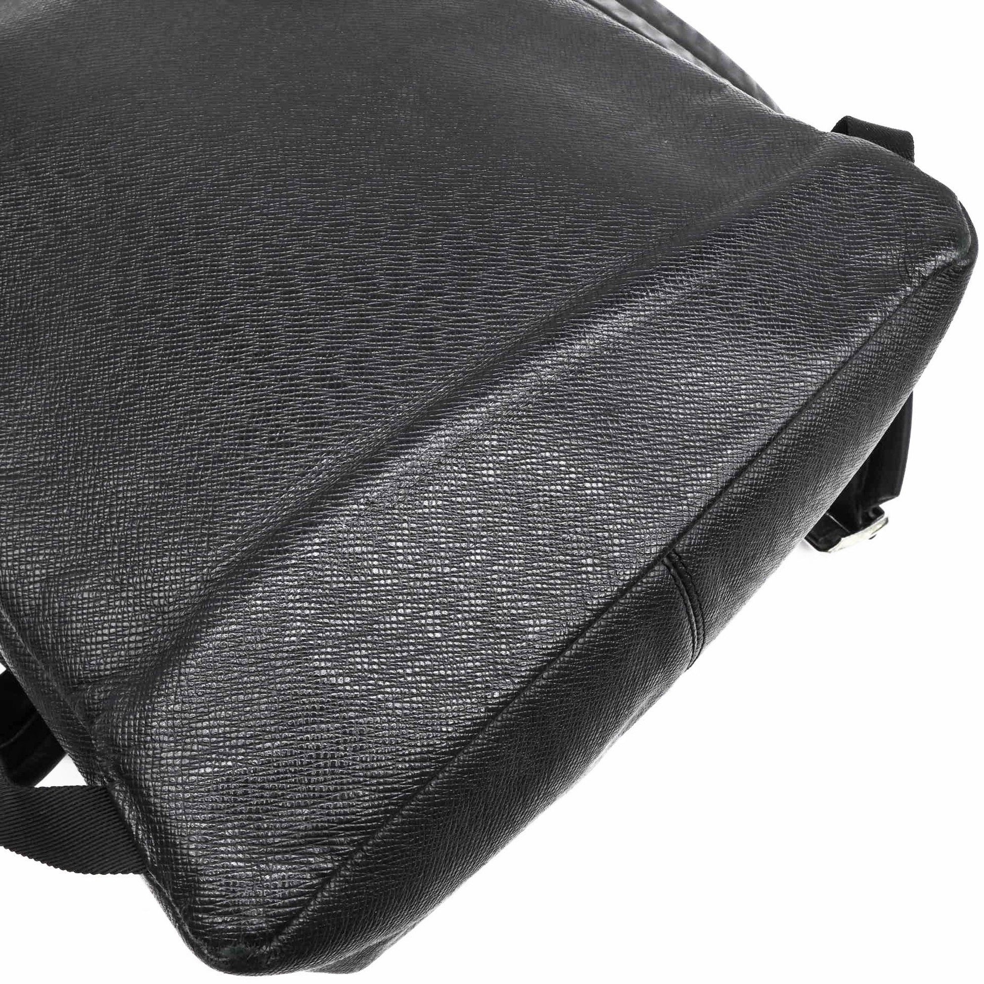 Louis Vuitton Discovery, Black, Canvas, backpack