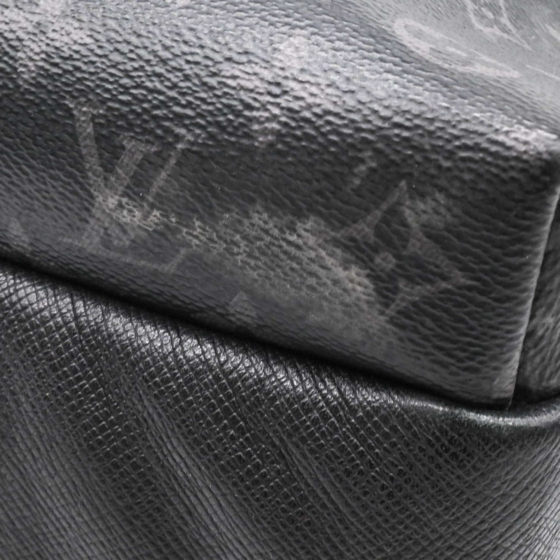 Louis Vuitton Discovery, Black, Canvas, backpack