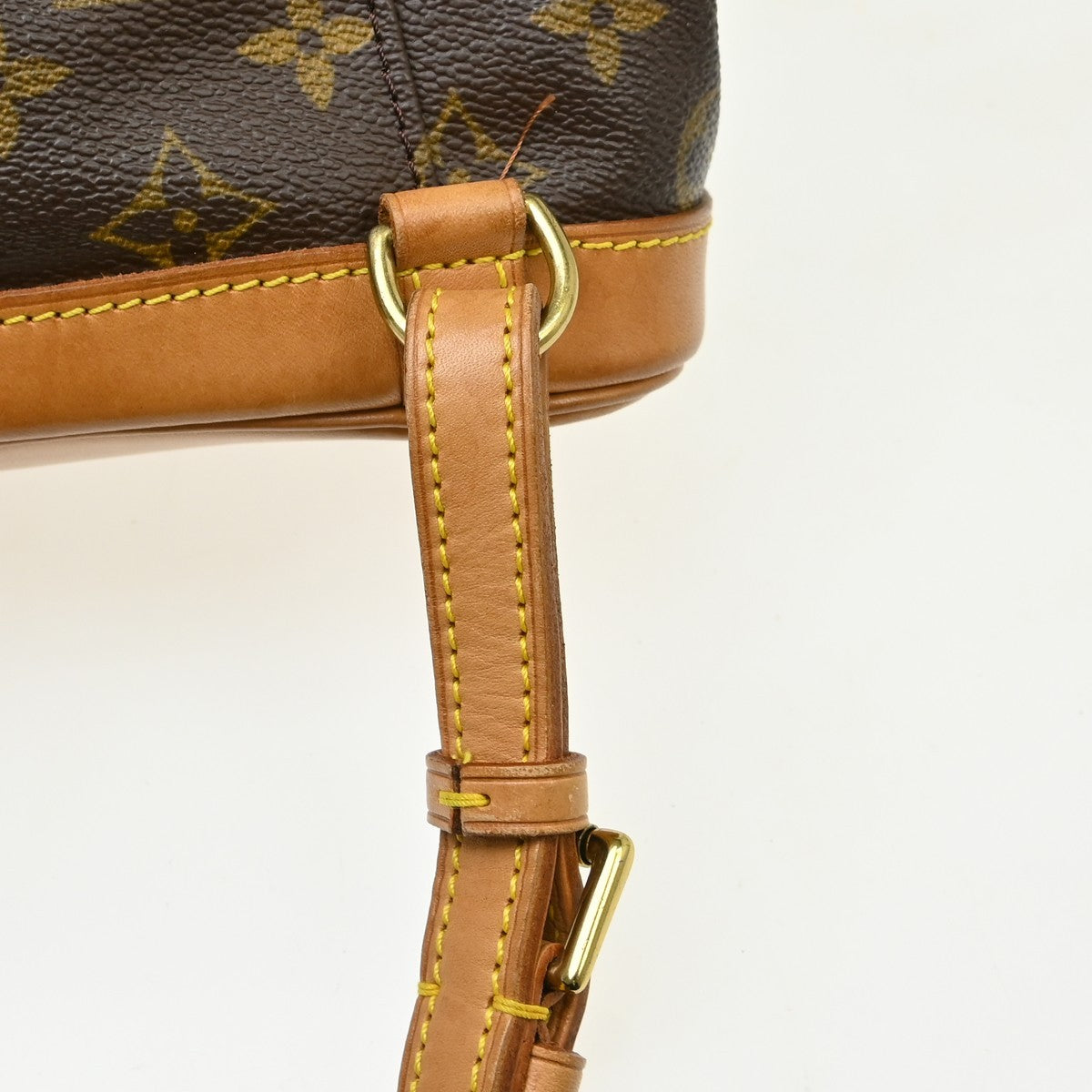 Louis Vuitton Vintage Montsouris Monogram Canvas, Brown, Canvas, Backpack