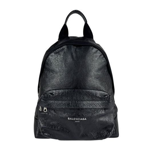 Balenciaga Explorer, Black, Leather, backpack
