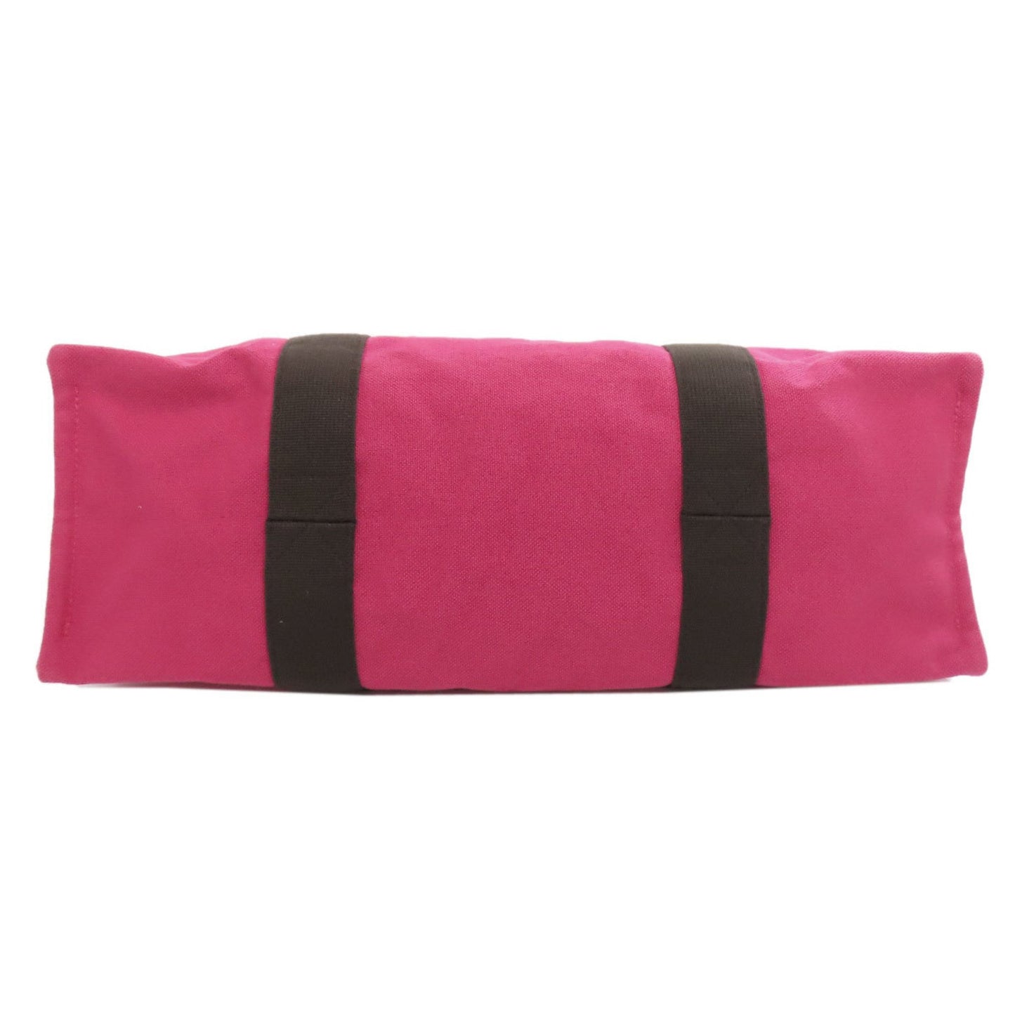 Hermès Sac De Plage, Pink, Canvas, tote