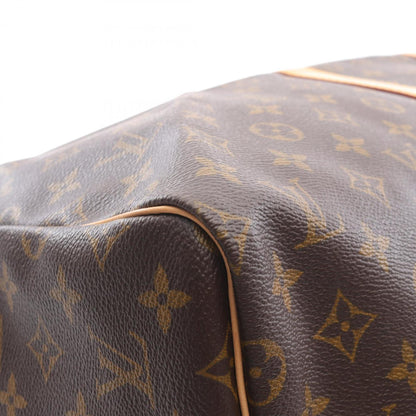 Louis Vuitton Keepall 55, Brown, Canvas, travel