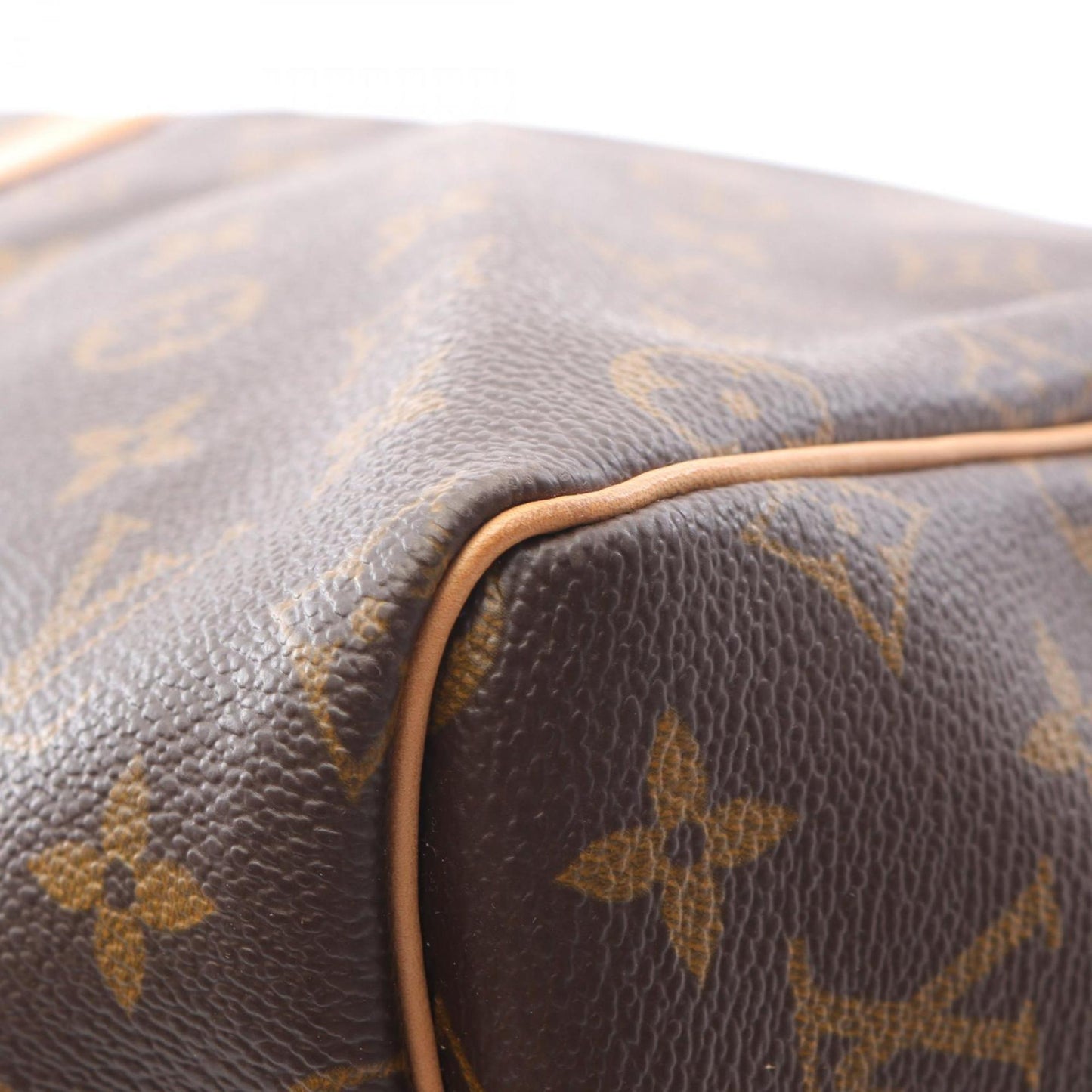 Louis Vuitton Keepall 55, Brown, Canvas, travel
