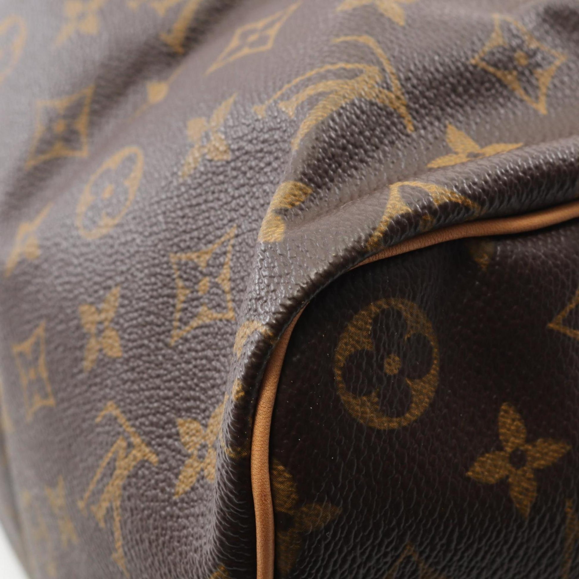 Louis Vuitton Speedy 40, Brown, Canvas, handbag