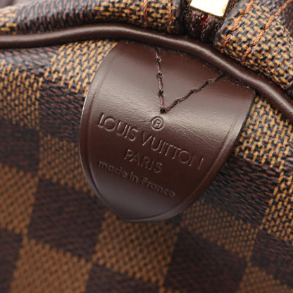 Louis Vuitton Speedy 30, Brown, Canvas, handbag