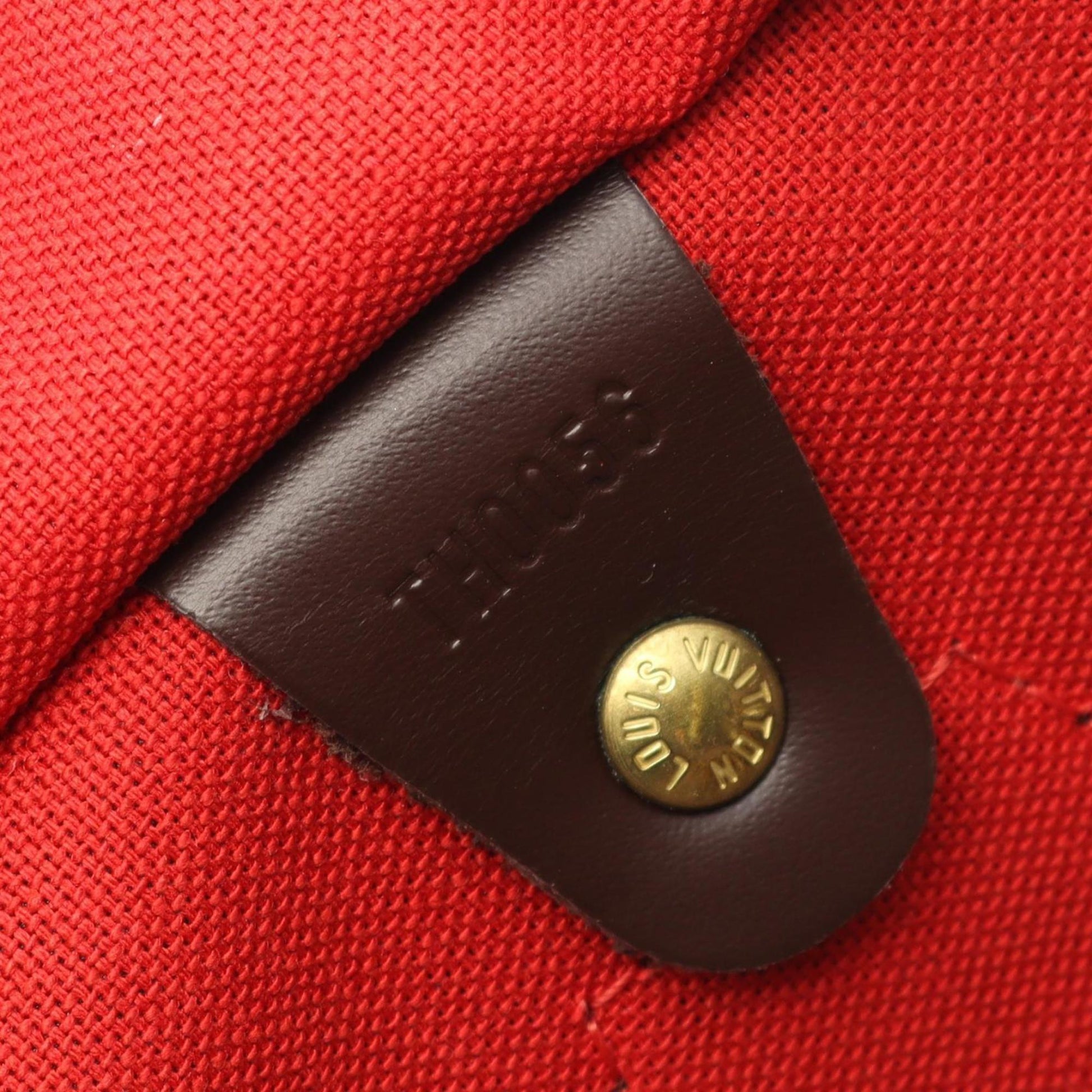 Louis Vuitton Speedy 30, Brown, Canvas, handbag