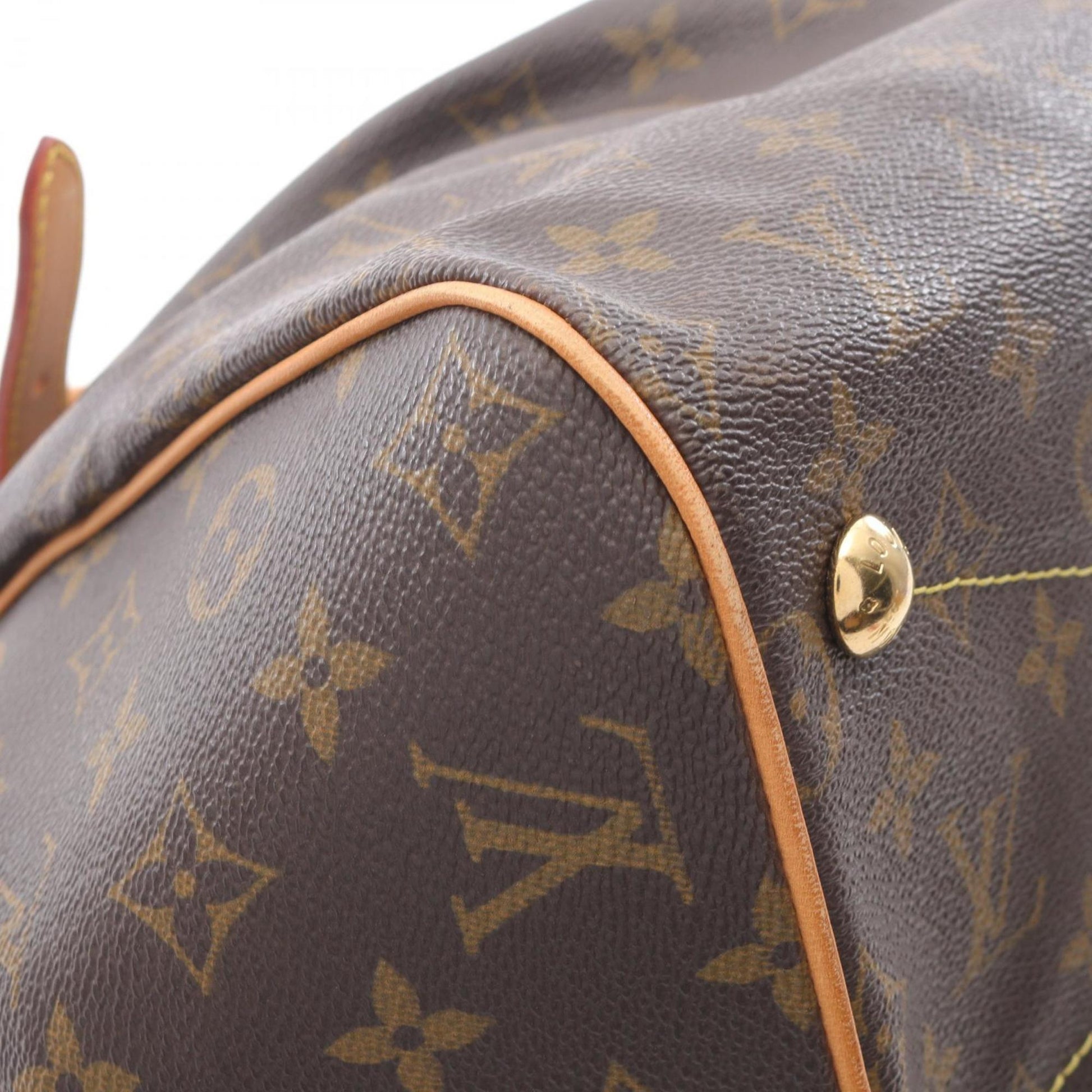 Louis Vuitton Tivoli, Brown, Canvas, handbag