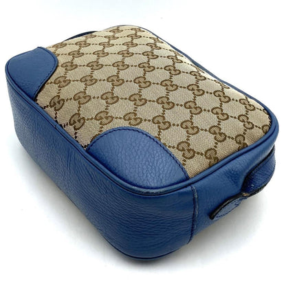 Gucci Bree, Beige, Canvas, shoulder