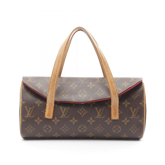 Louis Vuitton Sonatine, Brown, Canvas, handbag