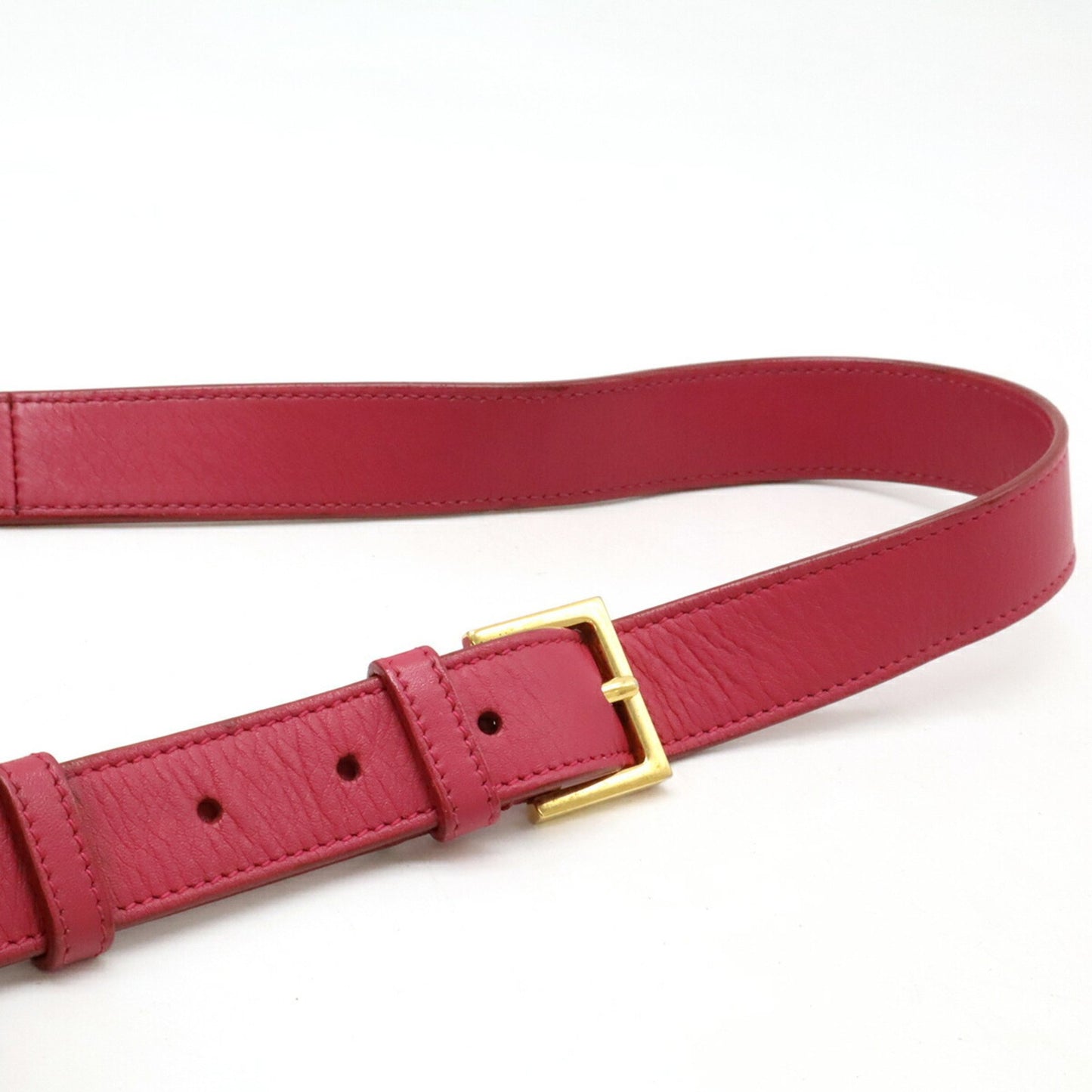 Saint Laurent Y line, Pink, Leather, shoulder