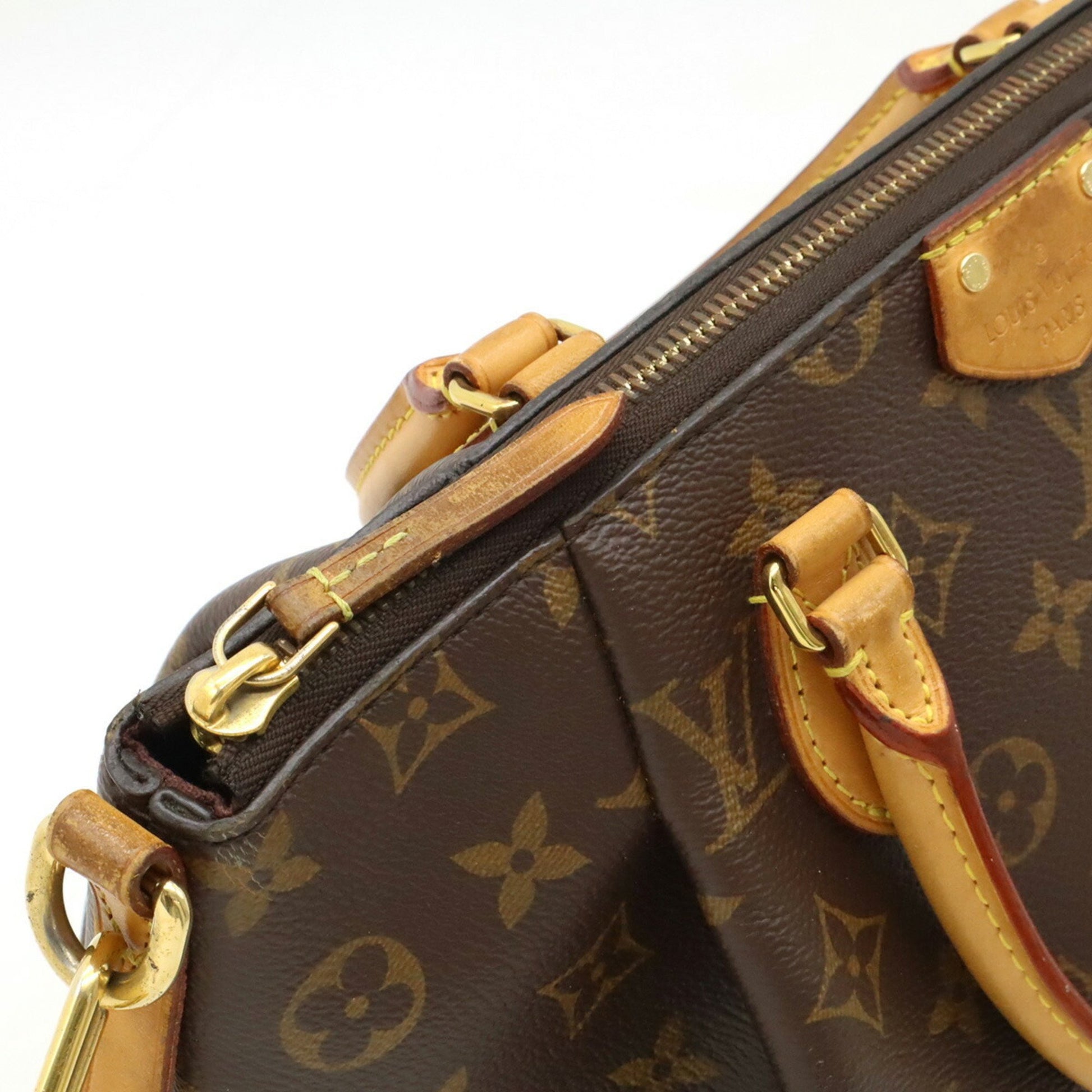Louis Vuitton Turenne, Brown, Canvas, handbag