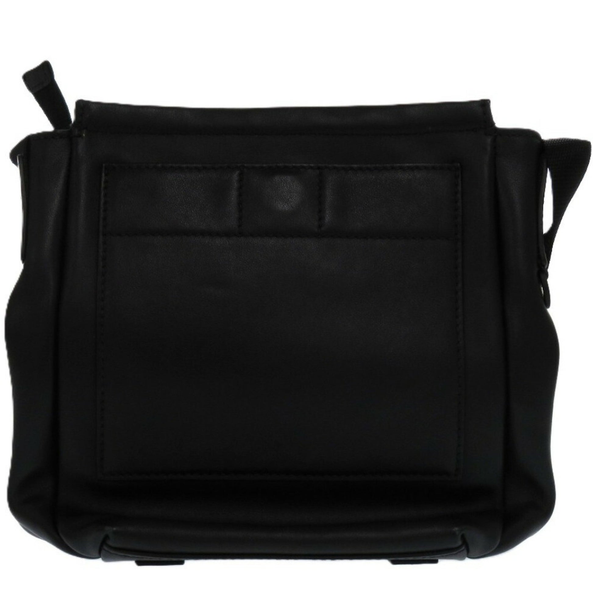 Prada, Black, Leather, shoulder