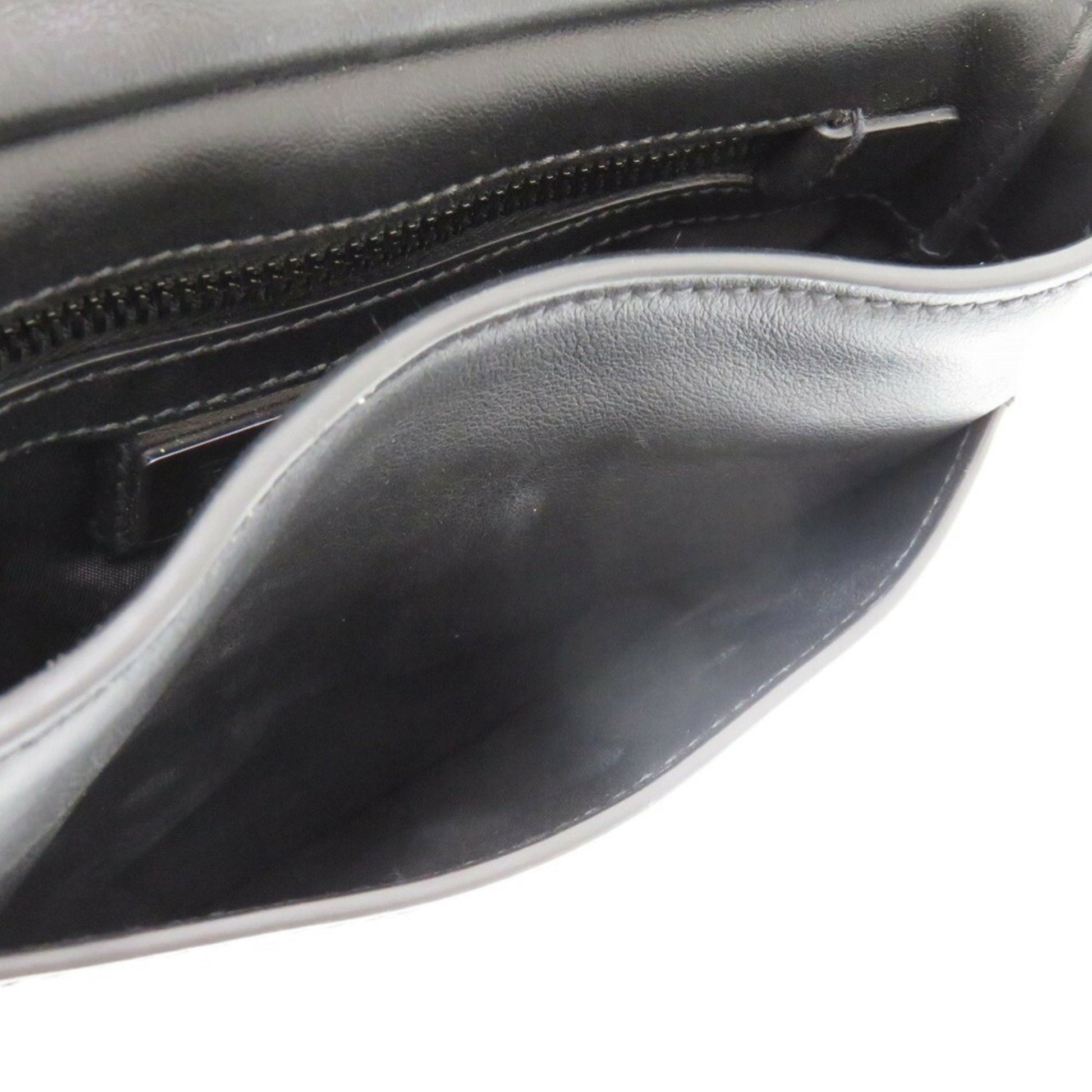 Prada, Black, Leather, shoulder