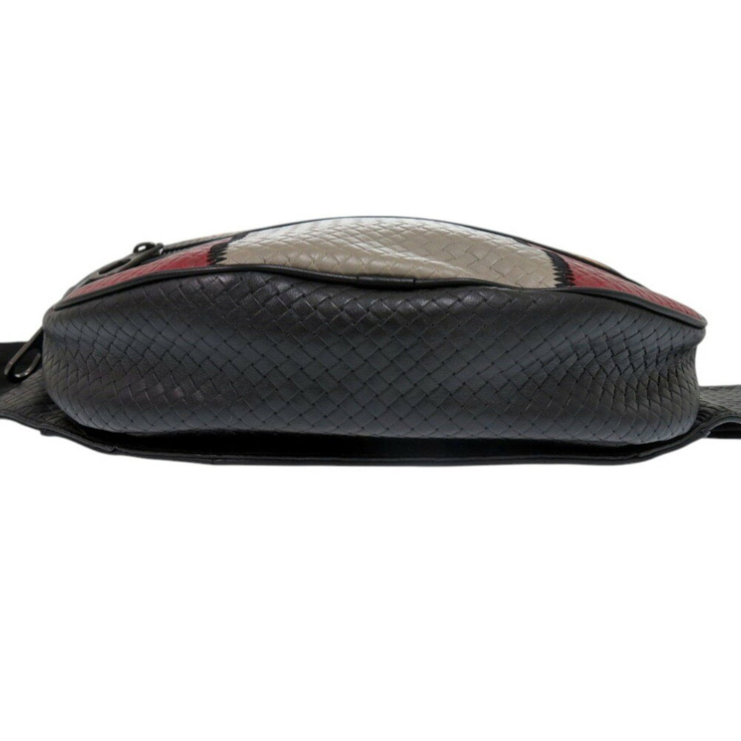 Bottega Veneta Intrecciato, Black, Leather, shoulder