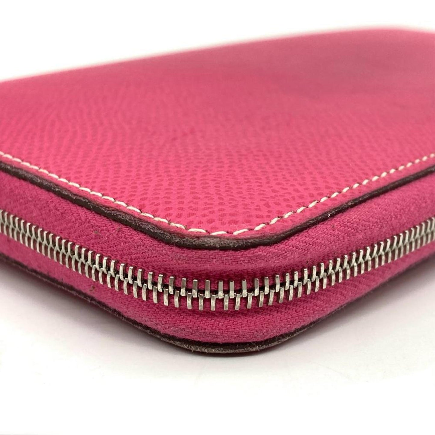 Hermès Silk'In, Pink, Leather, wallet