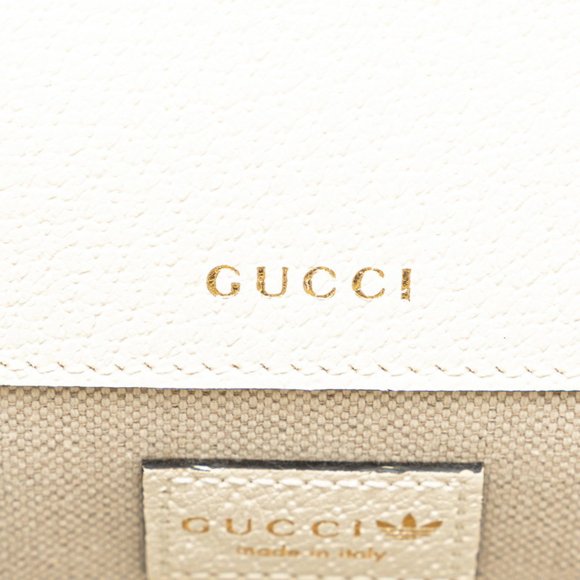 Gucci Horsebit, White, Leather, shoulder