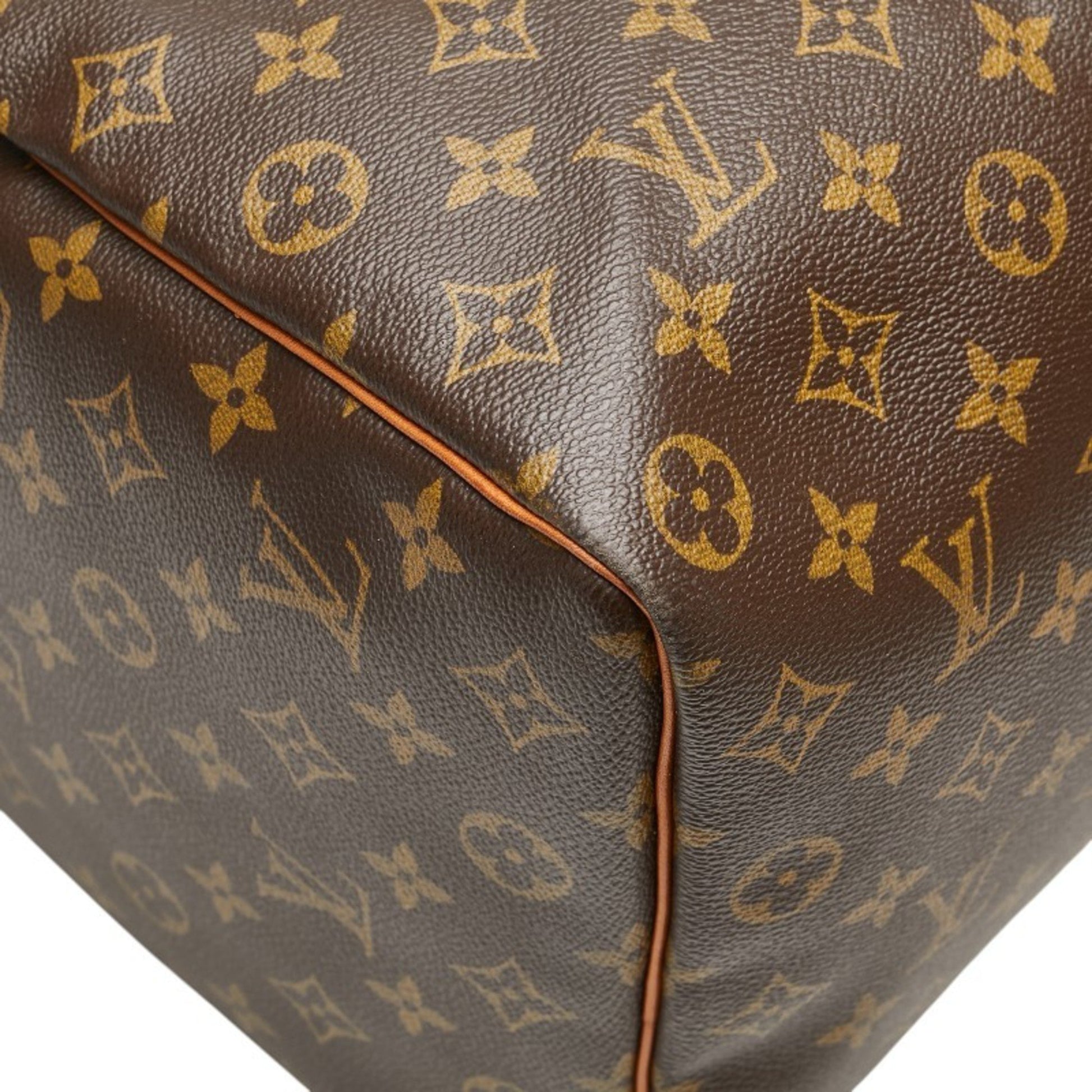 Louis Vuitton Keepall 50, Brown, Canvas, travel