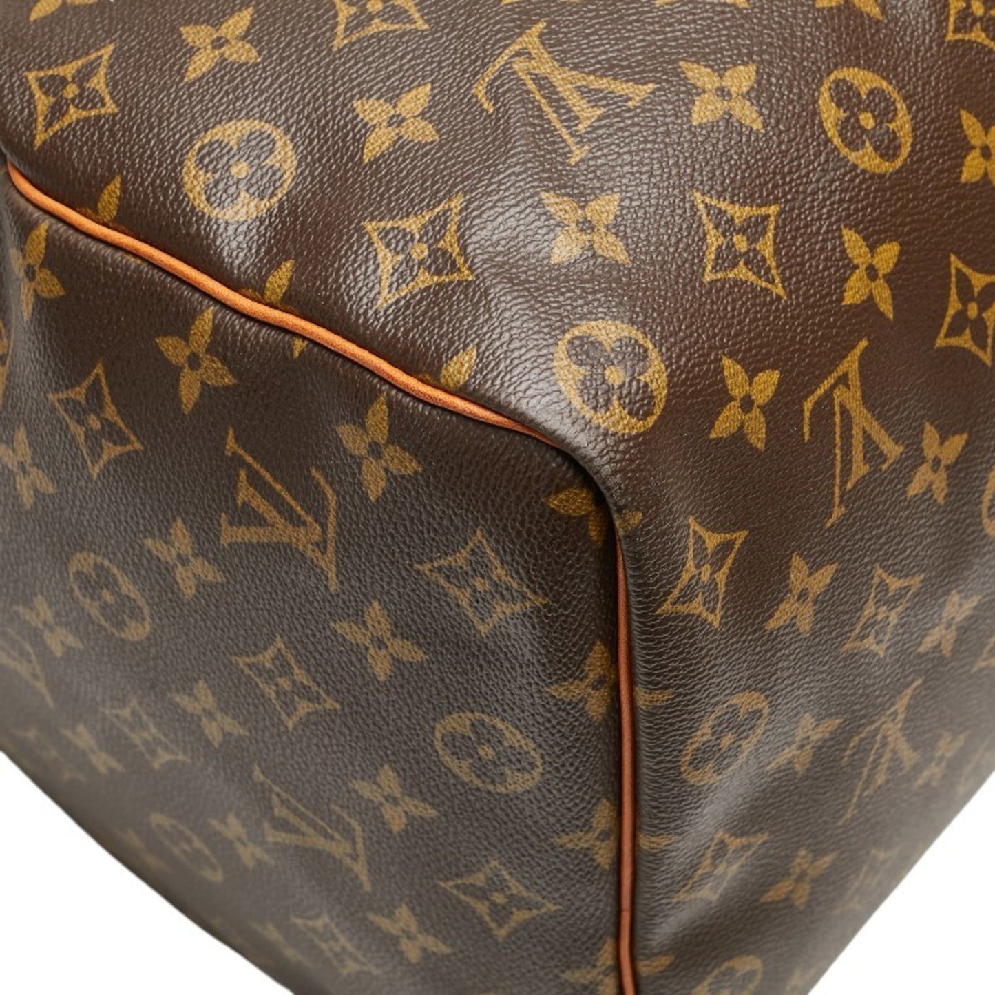 Louis Vuitton Keepall 50, Brown, Canvas, travel