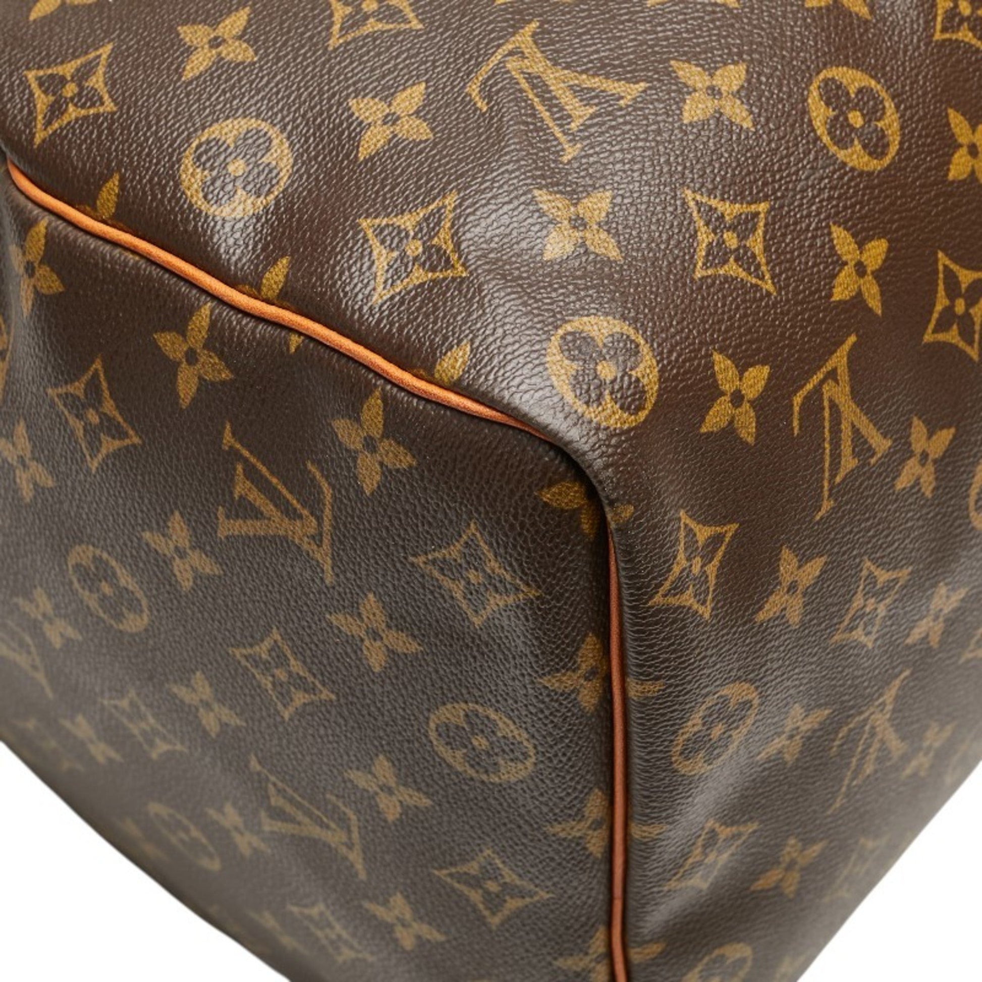 Louis Vuitton Keepall 50, Brown, Canvas, travel