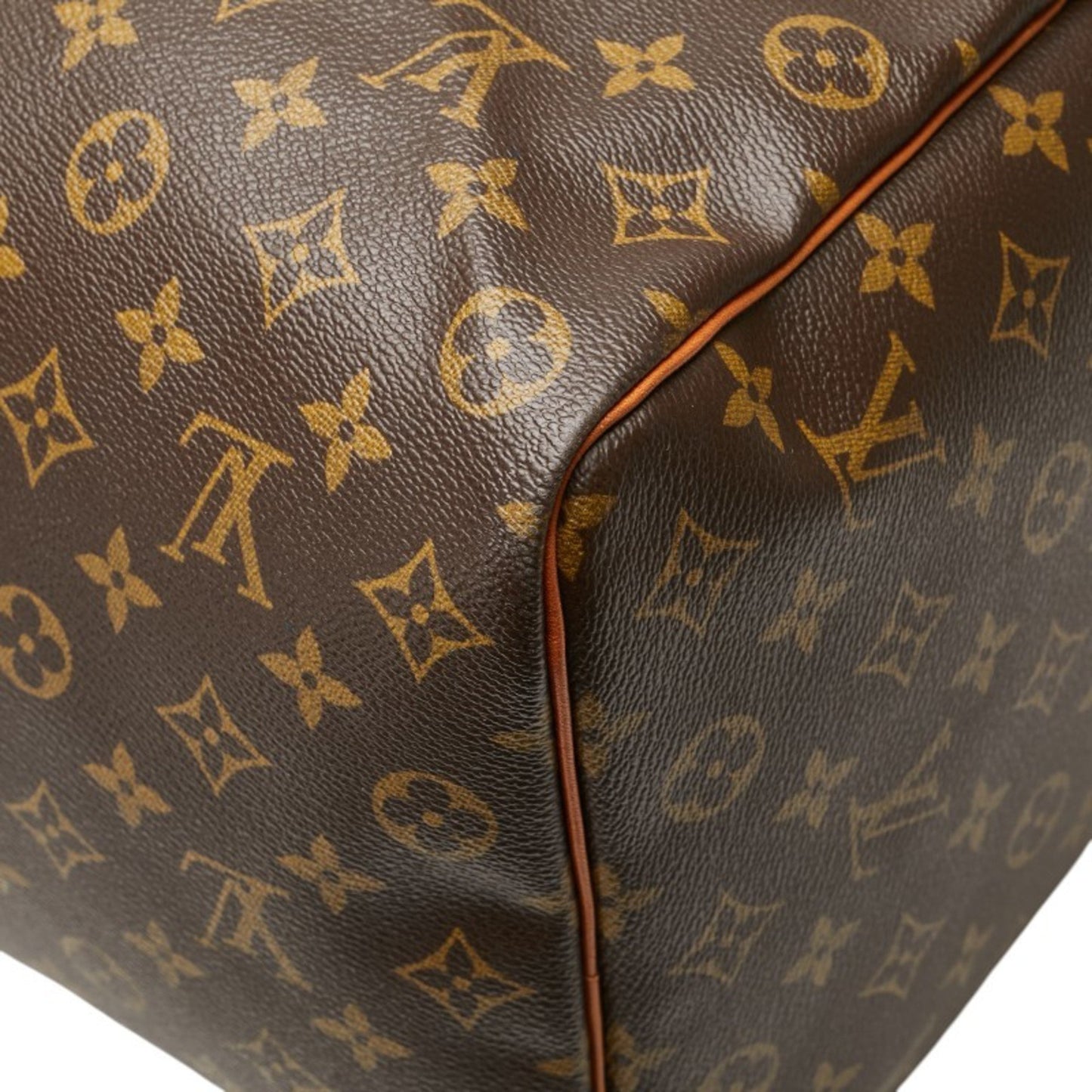 Louis Vuitton Keepall 50, Brown, Canvas, travel