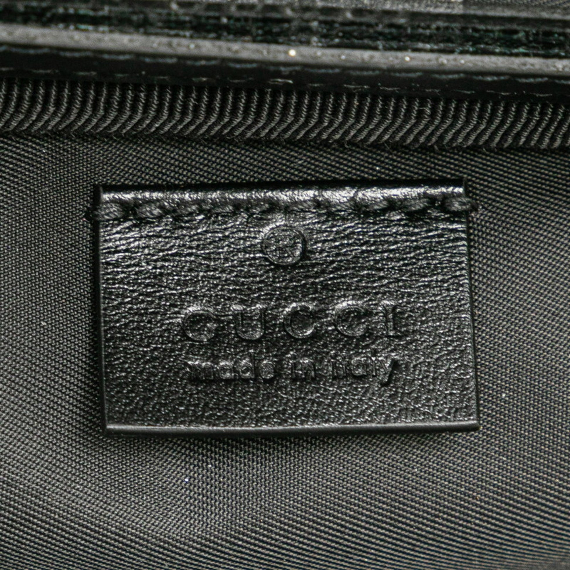 Gucci Marmont, Black, Leather, handbag