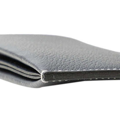 Hermès H, Navy, Leather, wallet