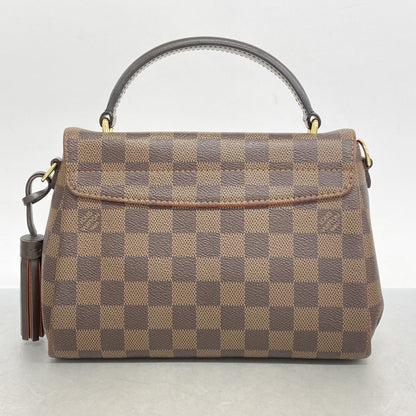 Louis Vuitton Croisette, Brown, Canvas, handbag