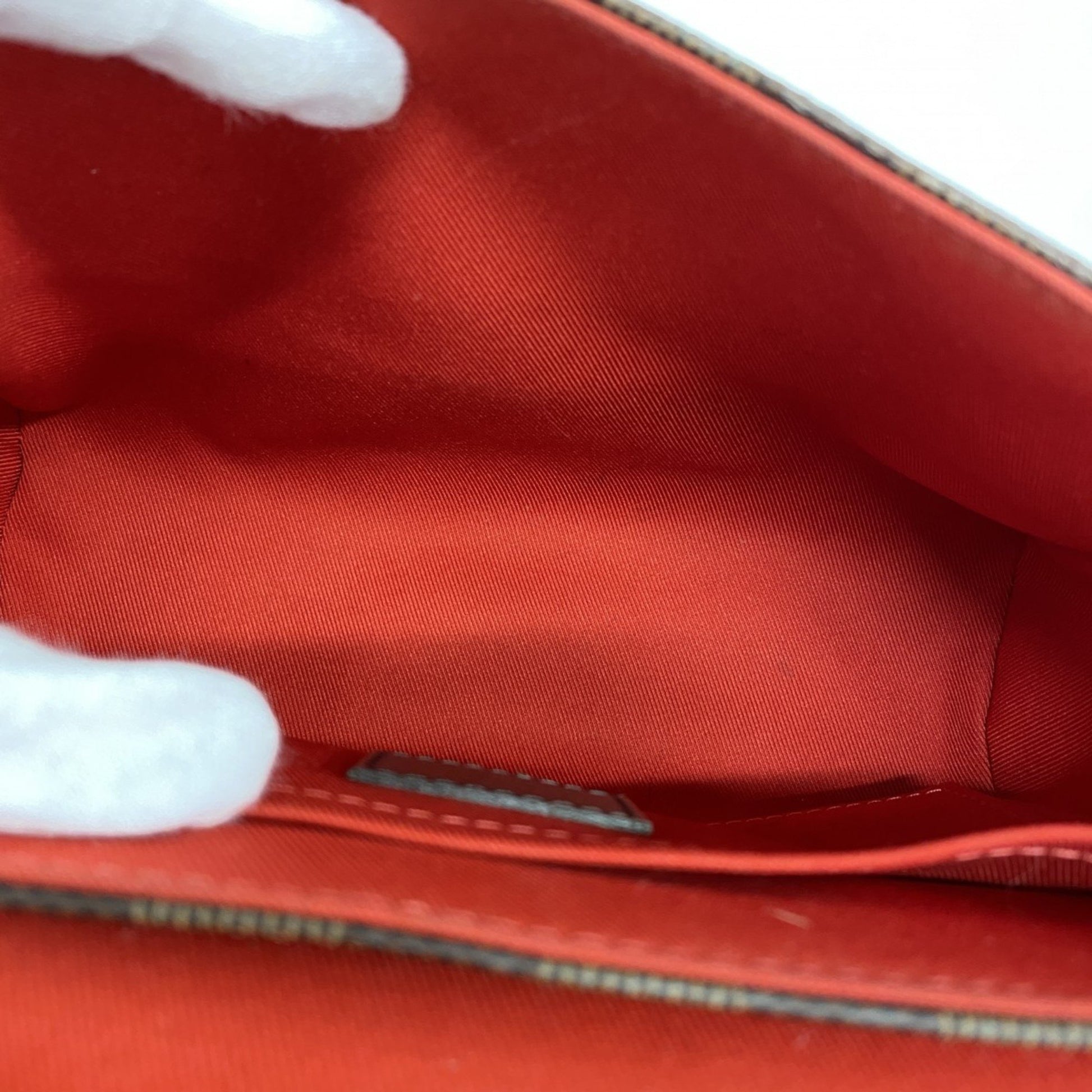 Louis Vuitton Croisette, Brown, Canvas, handbag