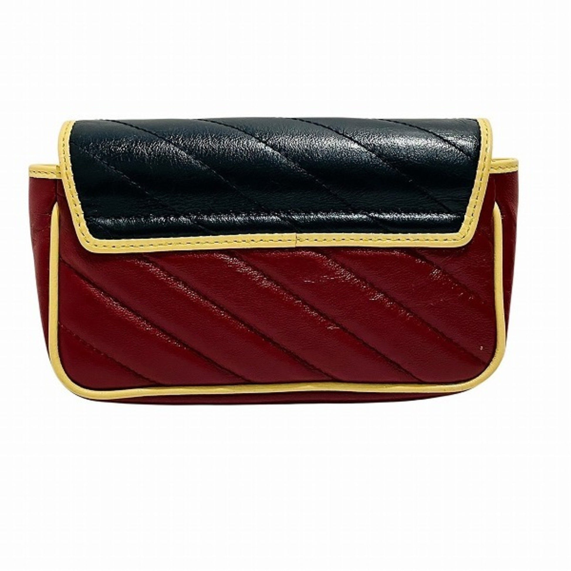 Gucci Marmont, Red, Leather, shoulder