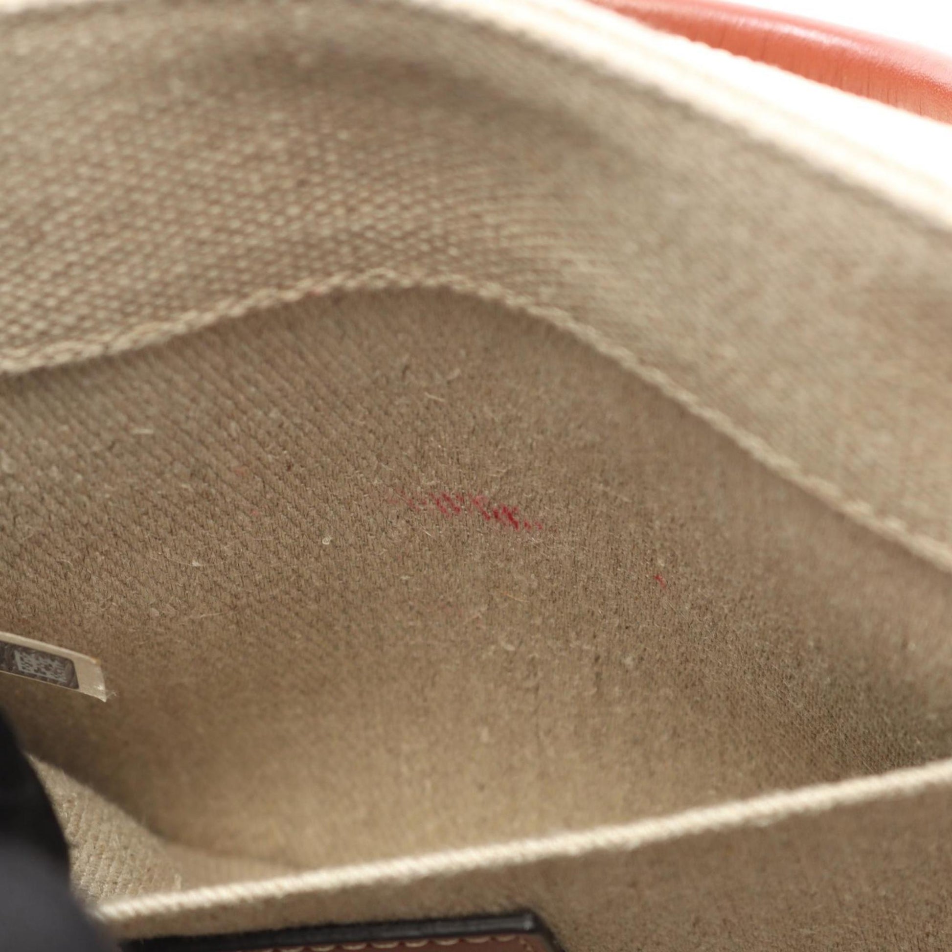 Chloé Woody, Beige, Canvas, handbag