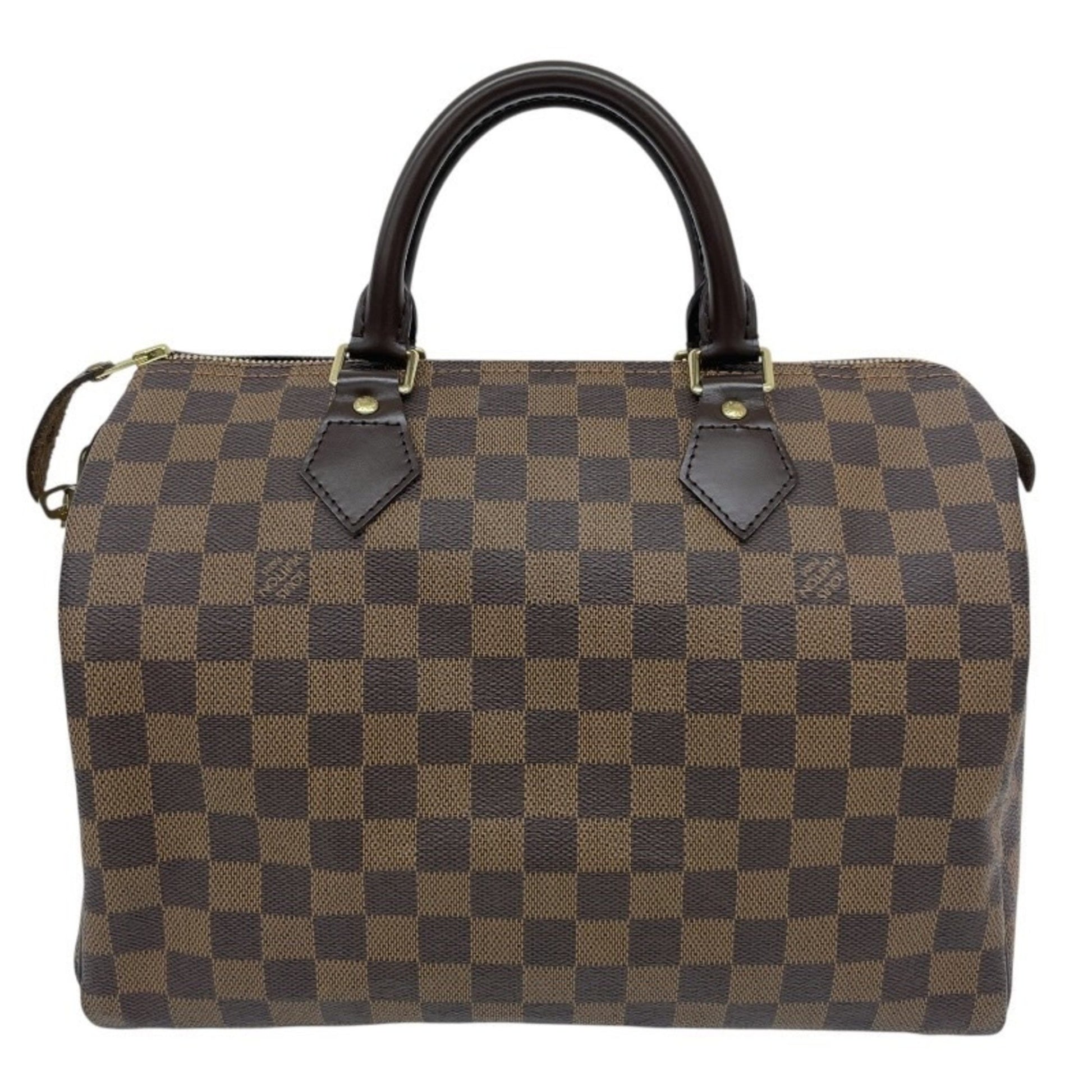 Louis Vuitton Speedy 30, Brown, Canvas, handbag