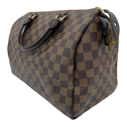Louis Vuitton Speedy 30, Brown, Canvas, handbag