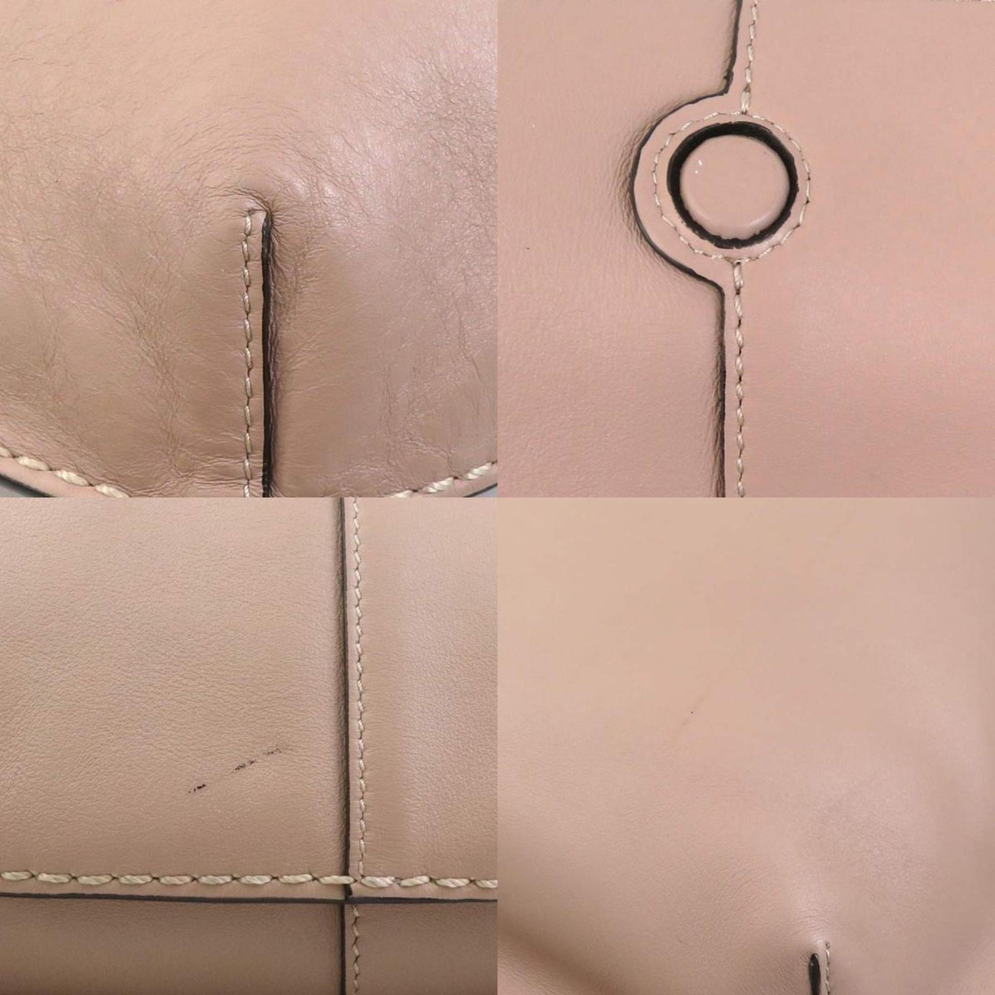 TOD'S, Pink, Leather, handbag